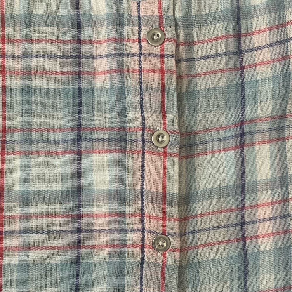 Patchington Mixed Pattern Button Down Shirt In Pl… - image 6